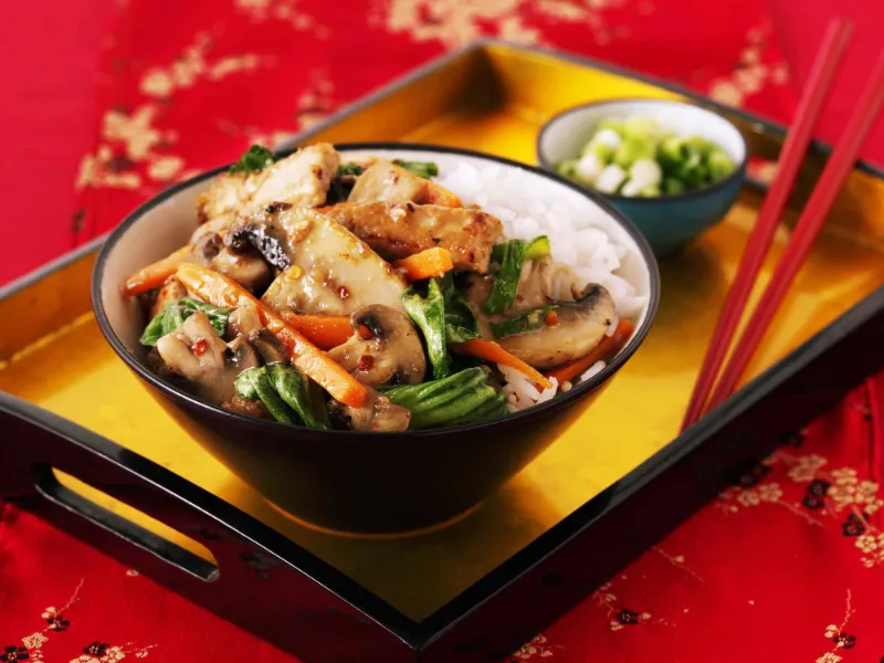 Pork With Chinese Vegetables