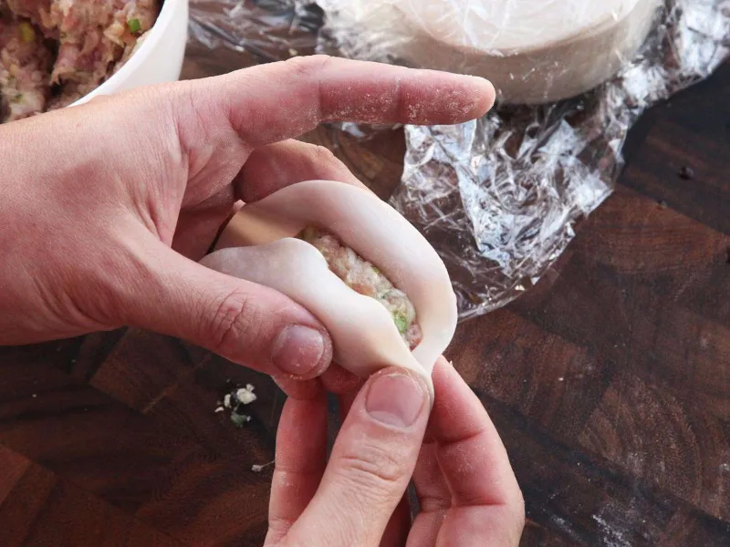 how to wrap dumplings