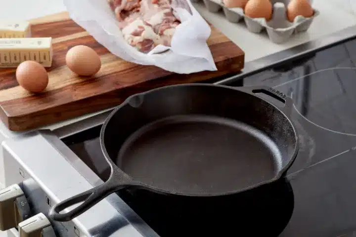 fry pan for glass top stove