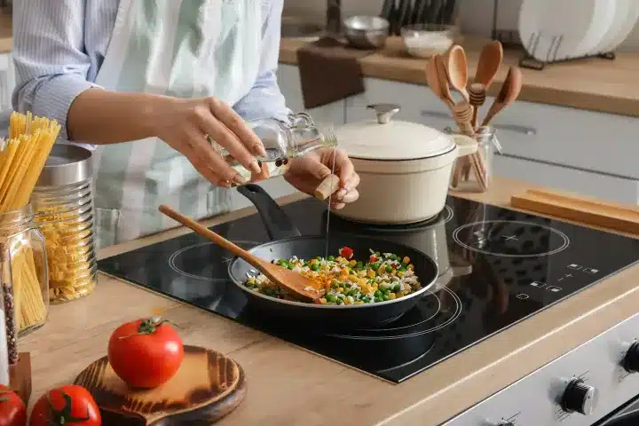 fry pan for glass top stove